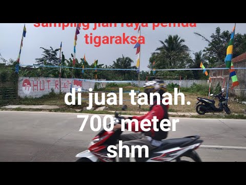 di jual tanh seluas 700 meter shm.harga.3 juta /meter. lokasi samping jlan raya pemda.