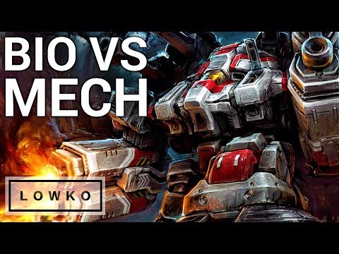 StarCraft 2: Terran Bio vs Terran Mech!