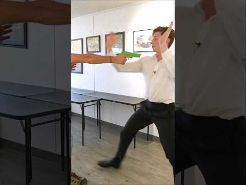 CIA Agent Shows Me How To Disarm Handgun