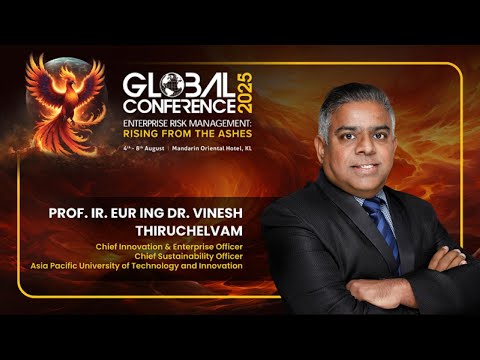 IERP® GC 2025 - Speaker introduction video - Prof. Ir. EUR ING Dr. Vinesh Thiruchelvam
