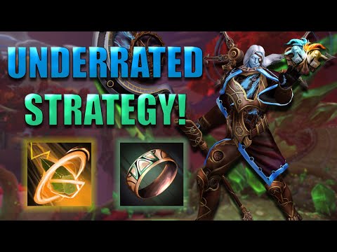 CHRONOS WITH BLINK AND HASTENED RING IS AMAZING!? - Grandmasters Ranked Duel - SMITE