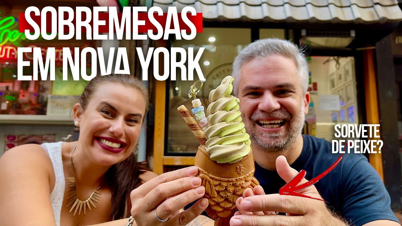 Experimentando SOBREMESAS em Nova York | 7 lugares imperdíveis
