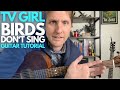 Birds Don't Sing by TV Girl Guitar Tutorial - Guitar Lessons with Stuart!