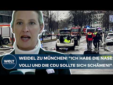 MÜNCHEN: "Ich habe die Nase voll! Lippenbekenntnisse - die CDU sollte sich schämen!" - Alice Weidel