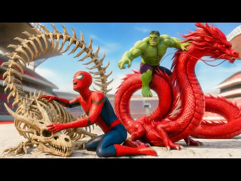 🕷️ SPIDERMAN Wins The Magic Legendary Dragoon Racing Championship – Epic Racing Challenge