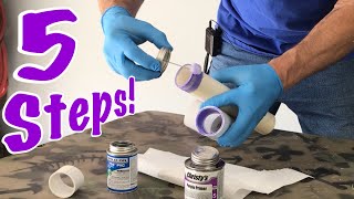 How To Prime & Glue PVC “Correctly”