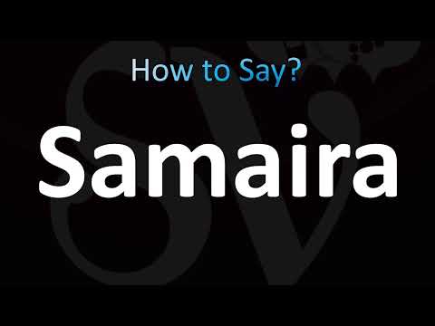 How to Pronounce Samaira (CORRECTLY!)