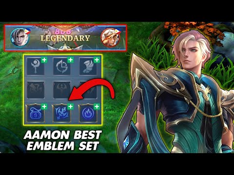 MUST TRY THIS!!! NEW AAMON OP EMBLEM SET🔥 AAMON BEST EMBLEM SET