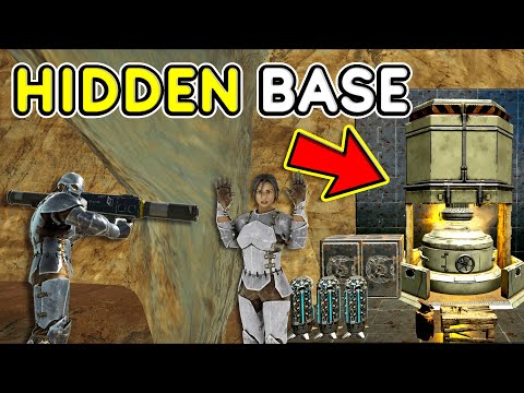 DUO Raiding HIDDEN Bases - ARK PvP