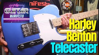 Video thumbnail for Harley Benton TE-20 Telecaster Review by The Guitar Manifesto