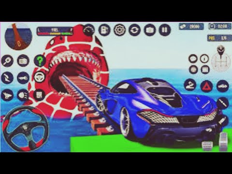 Impossible Police Car Stunts GT Racing - Mega Ramp Car Stunt Master Simulator - Android Gameplay