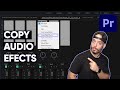 Copy Audio Track Effects In Adobe Premiere Premiereprotutorial