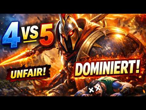 4v5 in League of Legends – Mit Pantheon trotzdem DOMINIERT!