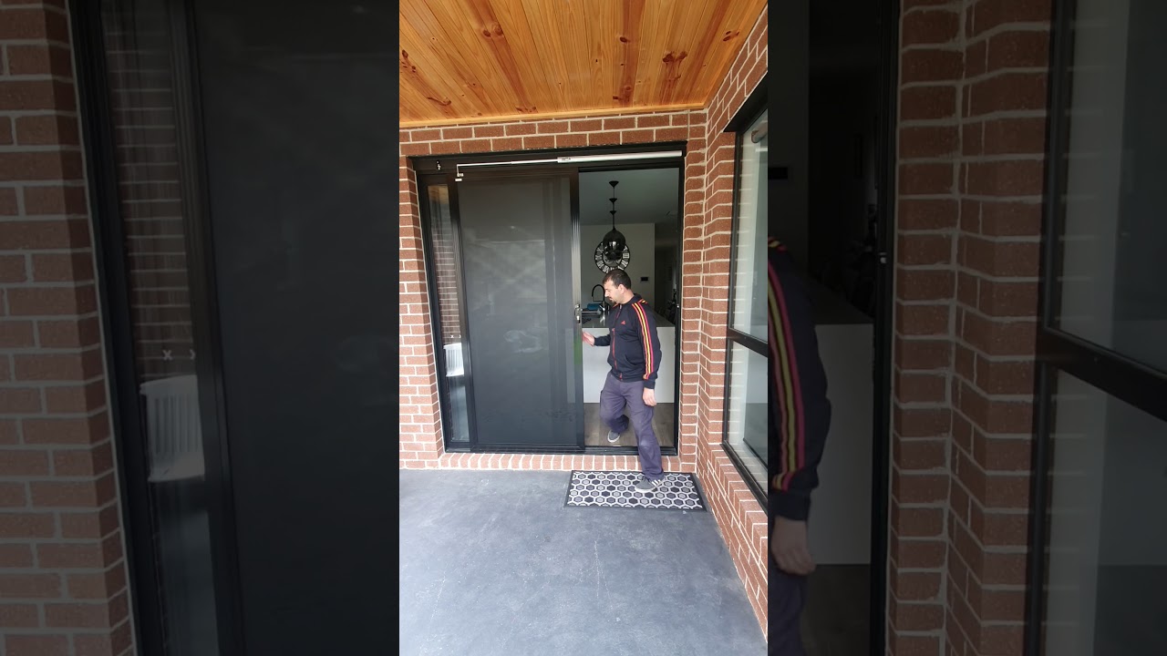 automatic sliding door closer automatic door closer door closer www.flyscreensaustralia.com.au