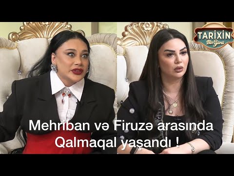 Mehriban Qənbərova və Firuzə Babayeva arasında canlı efirdə Qalmaqal yaşandı !