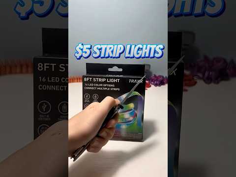 Upgrading my recording setup with 5  Below strip lights! #shorts #ledlights #3dprinterupgrade