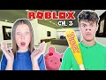 RoBLoX PiGGy GALLERY in REAL LIFE: Chapter 3! Escape Psycho Pig Infection!