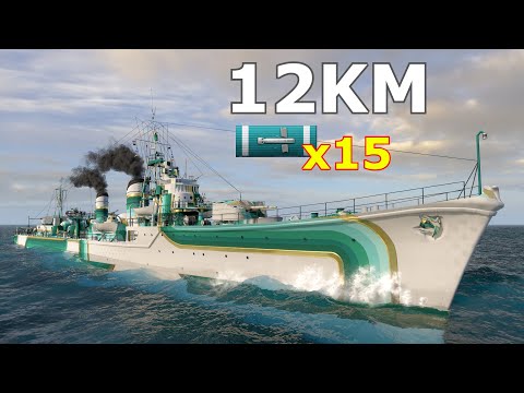 World of WarShips Shimakaze - Too Close, Too Fast – No Time to React! 13