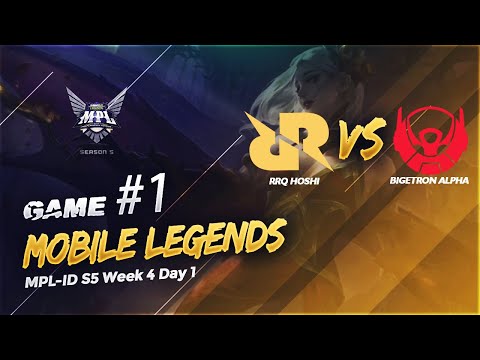 RRQ vs BIGETRON ALPHA (GAME 1) MPL-ID Season 5 | Mobile Legends