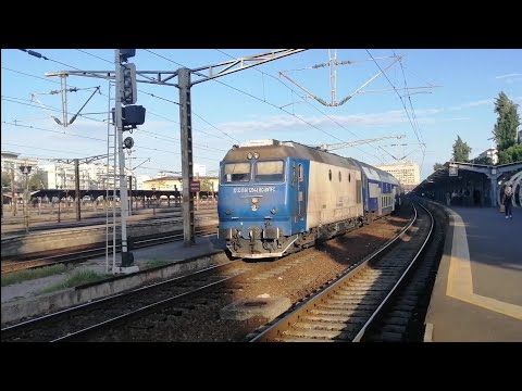 GM 1204 paraseste Gara Bucuresti Nord cu trenul R 9113 (Bucuresti Nord - Targoviste)