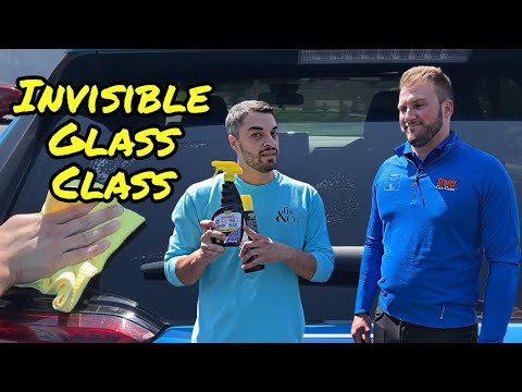 Glass Cleaning Tips & Tricks w/ The Invisible Glass Hybrid Ceramic Glass Cleaner & Rain Repellent!