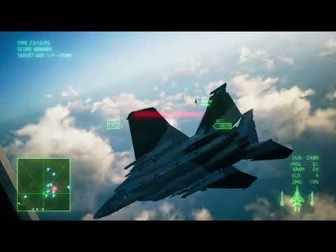 Ace Combat 7 Skies Unknown  Cipher vs Raven  4AAM