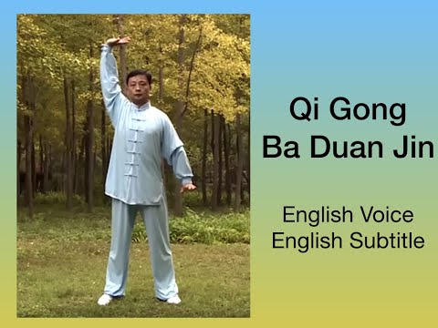 TaiJi Health QiGong Ba Duan Jin (8 Eight Brocades) English- General Administration of Sport of China