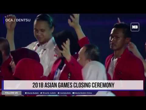 2018 Asian Games closing ceremony
