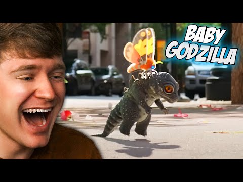 BABY GODZILLA in REAL LIFE is ADORABLE! (Reaction)