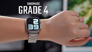 Titanium Band for your Apple Watch Ultra by SANDMARC: A Perfect Match!