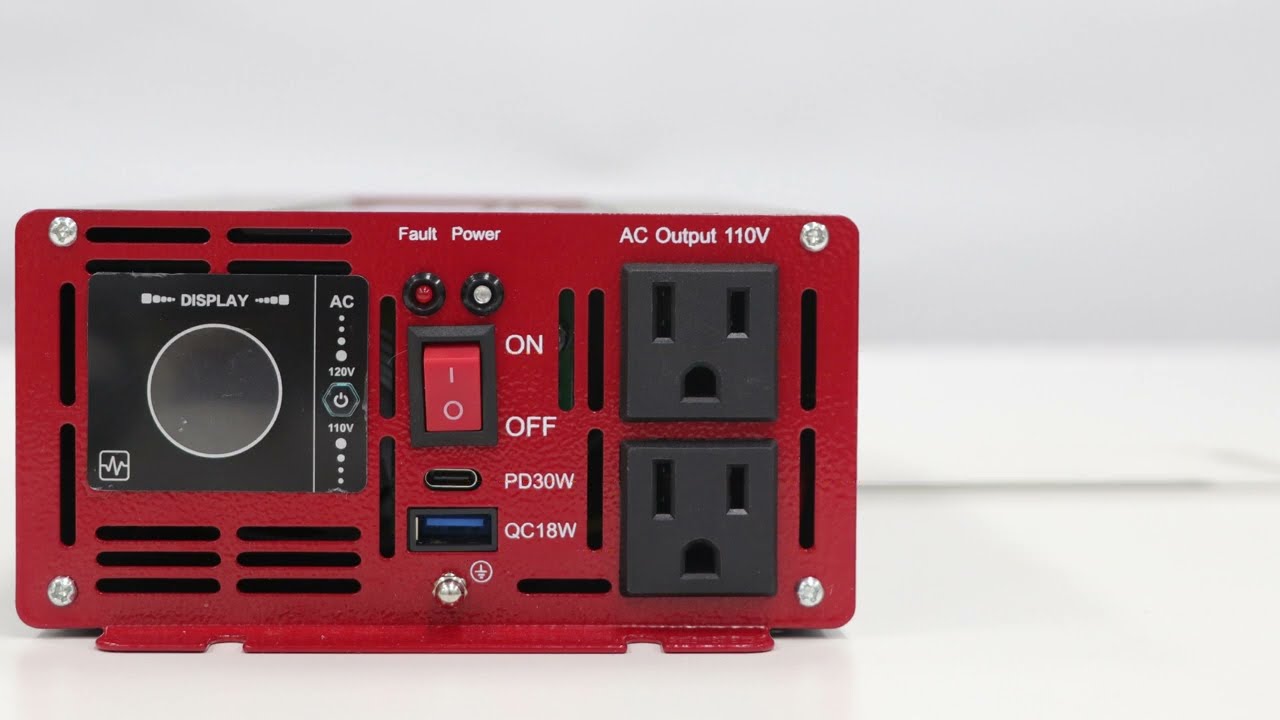 Przystępny cenowo falownik 1000 W do biwakowania w Japonii