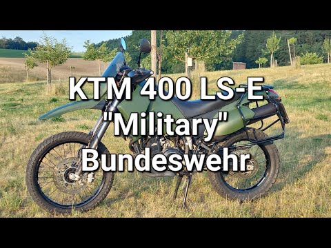 KTM 400 LS-E Military, Bundeswehr, Krad, Motorrad, German Military Motorcycle, German Army,