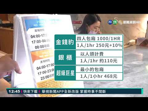 連假就要嗨唱! 金錢豹包廂已"訂滿"