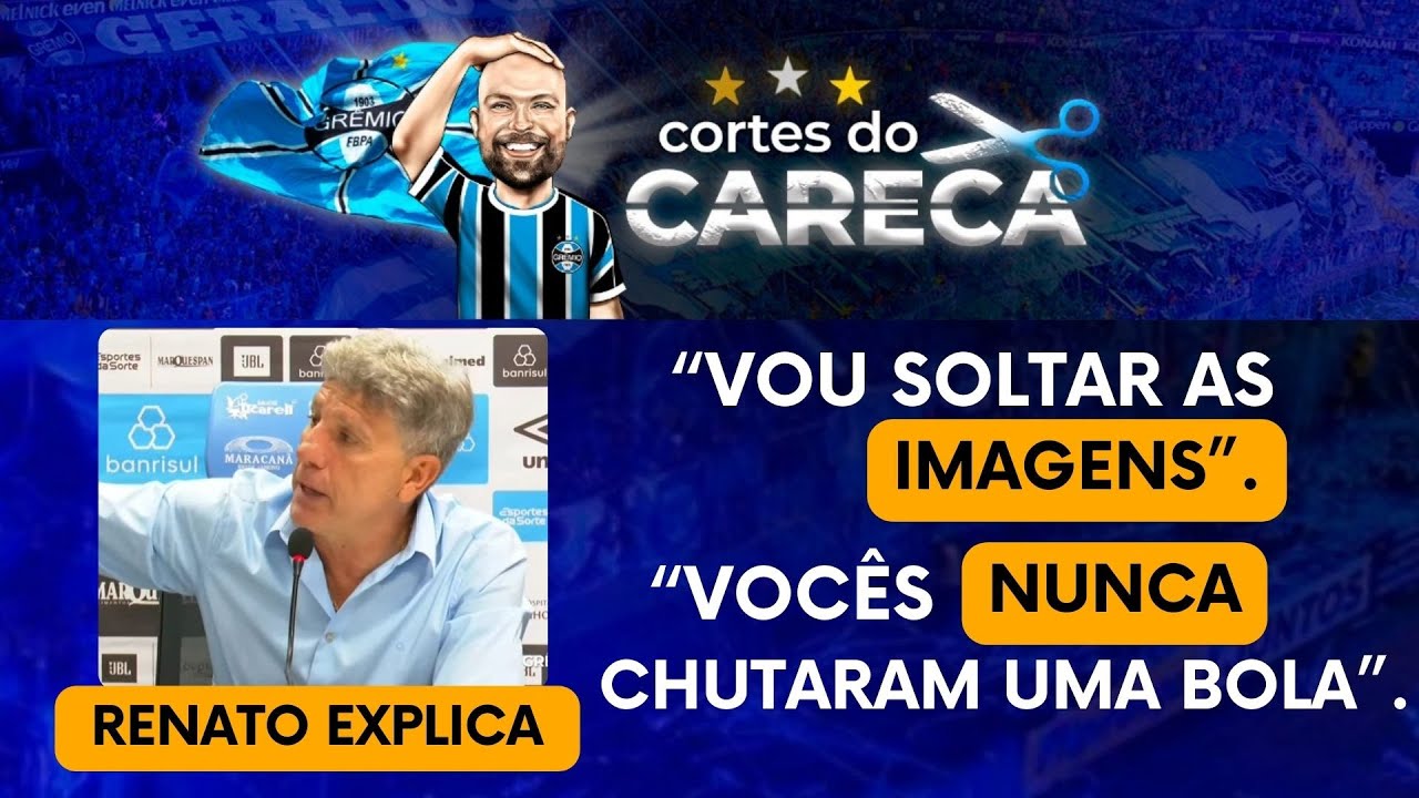 RENATO EXPLICA VÍDEO DO VESTIÁRIO