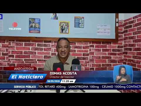 Suplieron materiales para techos dañados en Anzoátegui - El Noticiero emisión meridiana 07/05/26