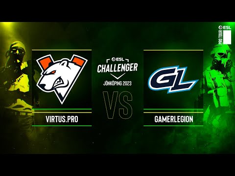 Virtus.pro vs. GamerLegion - Map 2 [Vertigo] - ESL Challenger Jönköping 2023 - Group B