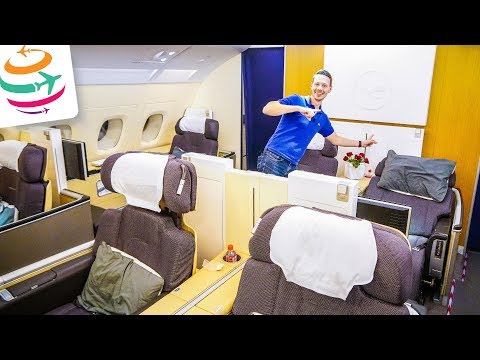 Lufthansa FIRST Class A380 JUST for us | Full Flight | YourTravel.TV
