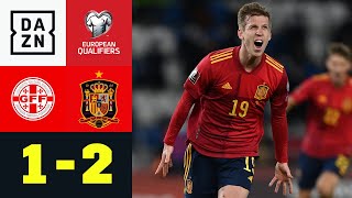 Olmo lässt Spanien spät jubeln: Georgien - Spanien 1:2 | UEFA European Qualifiers | DAZN