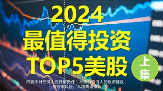 2024年美股投资TOP5【上集】｜2024年买什么美股好｜2024年美股预测｜2024年美股投资赚钱机会分析｜2024年最值得关注美股｜仅供参考不作为推荐建议#美股​ #A股 #港股