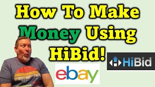 How to make money flipping items from Hibid!!