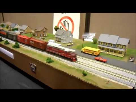 N-scale Enthusiast Convention in Chicago 2019 layouts. (part3/4)