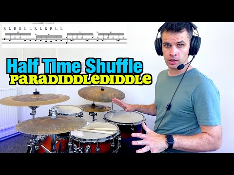 Half Time Shuffle Paradiddle-diddle - Drum Lesson
