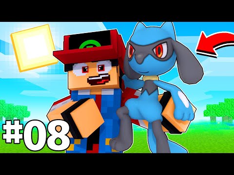 Minecraft: CAPTUREI UM RIOLU - PIXELMON XY Ep.08 ‹‹ P3DRU ››