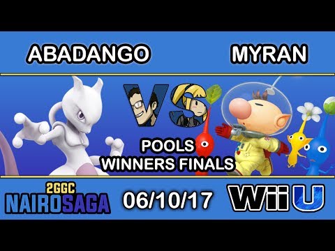 2GGC: Nairo Saga - LG | Abadango (Mewtwo) Vs. FS | Myran (Olimar) - Pools Winners Finals