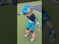 Blake Learning To Roller Skate