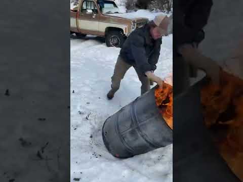 Making A Burn Barrel