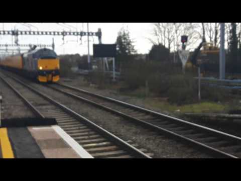 Didcot Parkway Eastleigh Arlington (Zg) Derby R.T.C. Network Rail Europhoenix Class 37 DRS Class 37