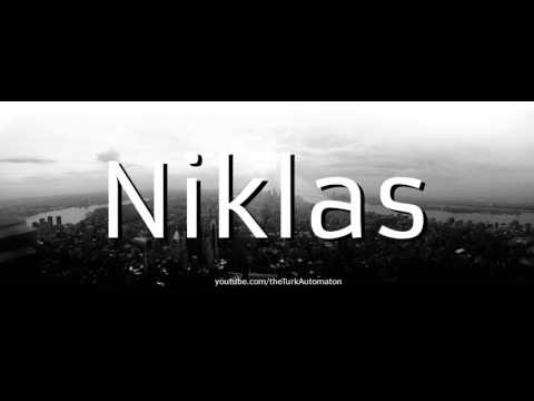 How to Pronounce Niklas in German