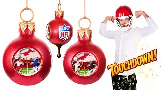 הפכתי יריבות כדורגל לקישוט שוקולד ענק