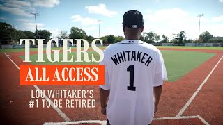 What do Lou Whitaker's teammates think about his number retirement